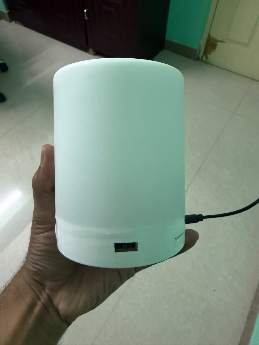 Speaker with light